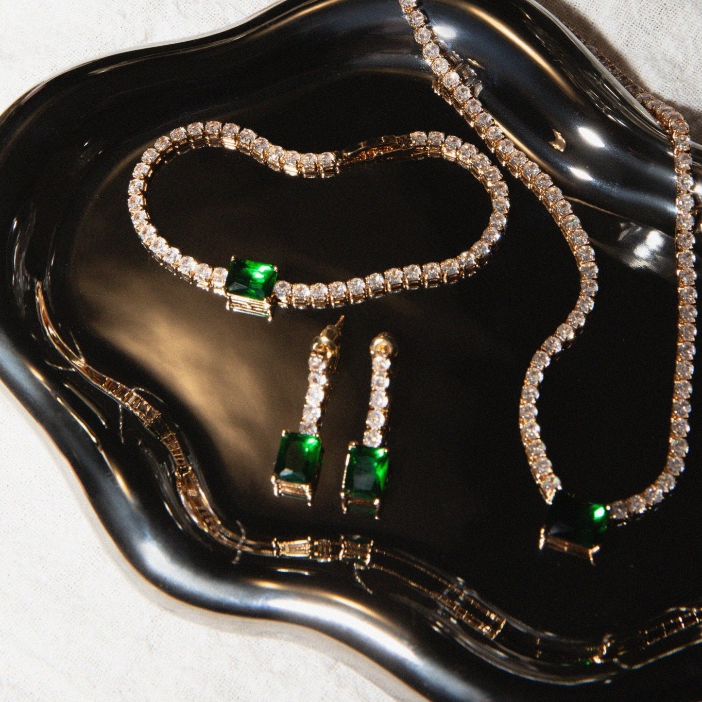 GREEN GLAM SET