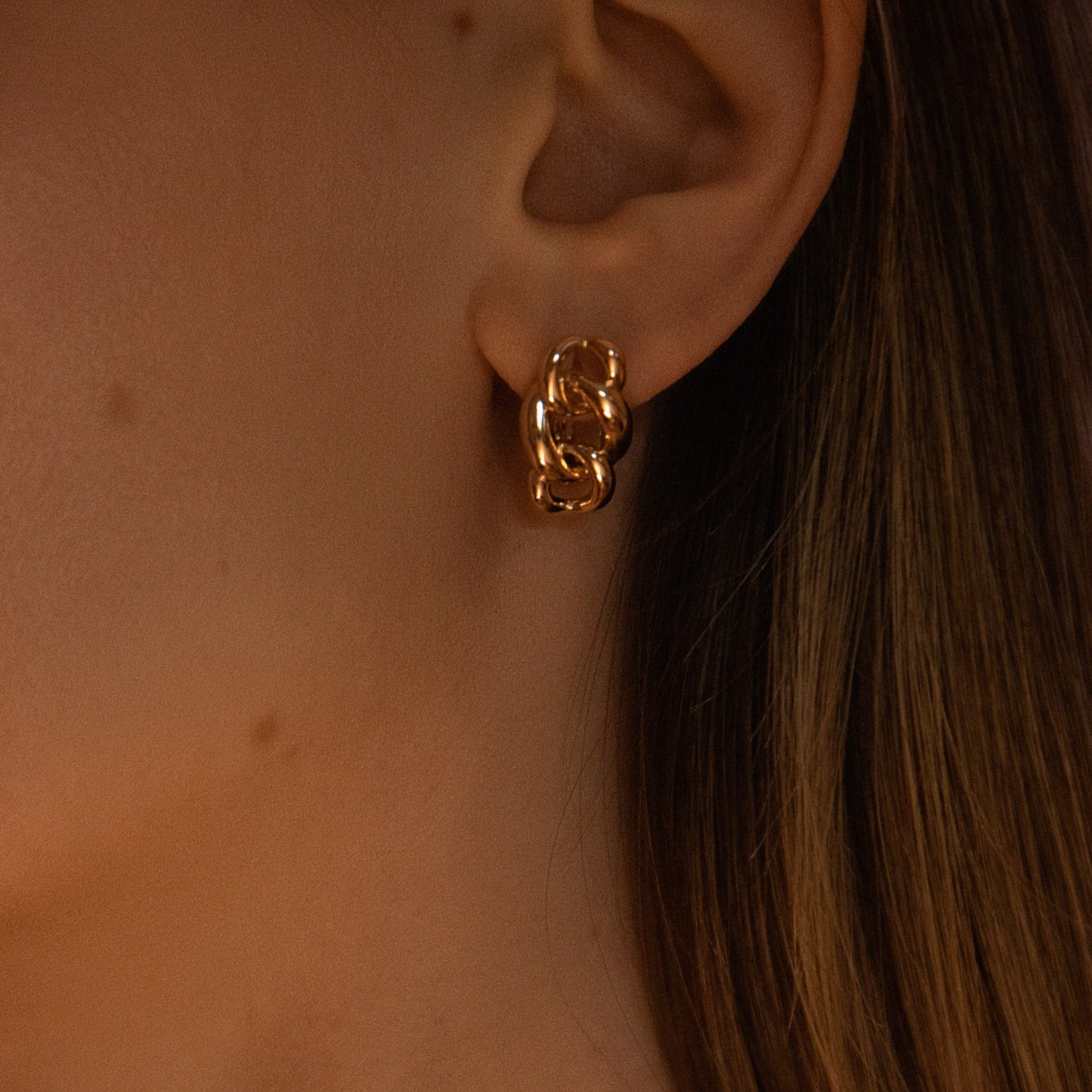 RETRO CHAIN EARRINGS