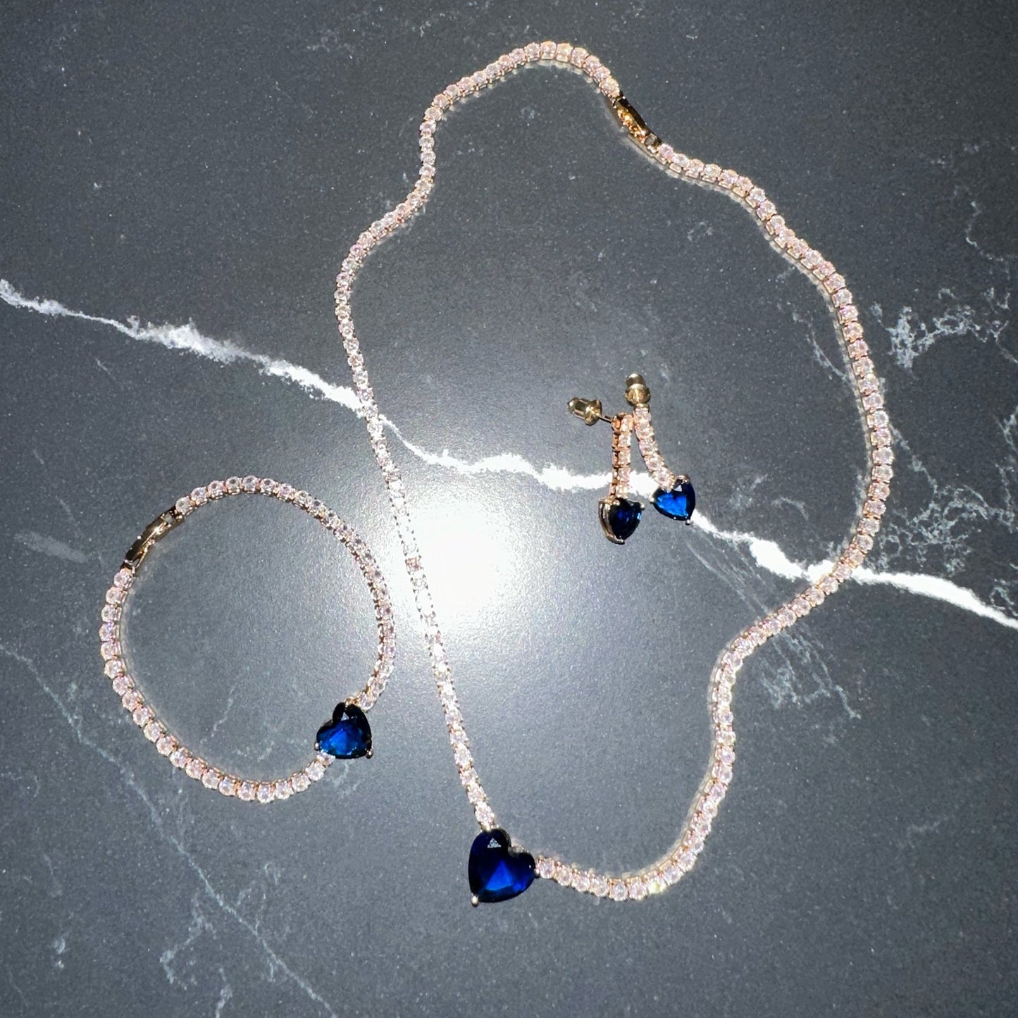 BLUE HEARTS SET