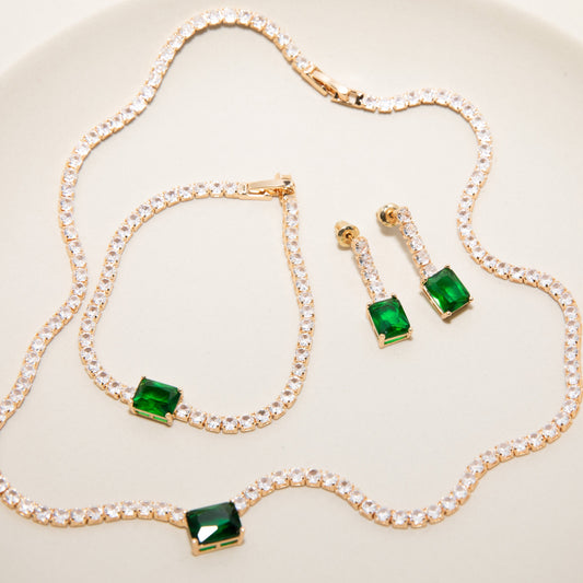 GREEN GLAM SET